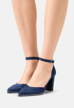 Anna Field LEATHER - Pumps - Dark Blue