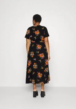 WRAP DRESS HIGH LOW HEM - Freizeitkleid - Black -Anna Field Verkaufsgeschäft de12f0ef14d241e1b655b15c1d5dd52e