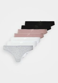 Anna Field GEORGINA 7PP THONG COTTON - String - Black/pink 13 Anna Field GEORGINA 7PP THONG COTTON - String - Black/pink -Anna Field Verkaufsgeschäft f7e37a093e7540a8968047bd027eefeb