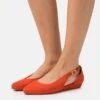 Anna Field LEATHER - Riemchenballerina - Red -Anna Field Verkaufsgeschäft fa45690e88d64f568ca116d706ba767c