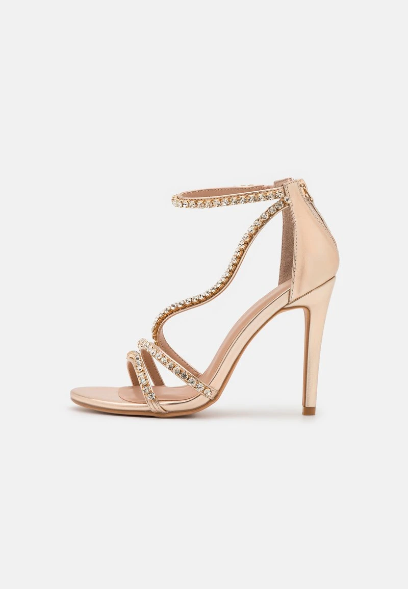 Anna Field High Heel Sandalette - Gold 4 Anna Field High Heel Sandalette - Gold – Bild 2