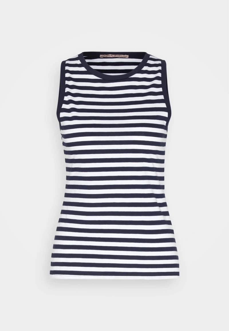 Anna Field Top - Dark Blue/white 7 Anna Field Top - Dark Blue/white – Bild 5